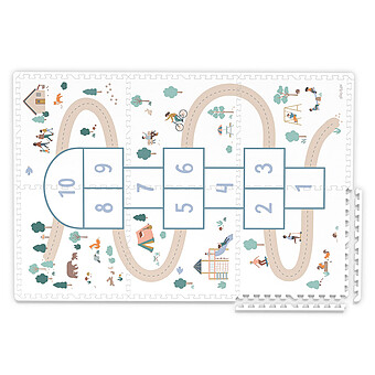 Tapis de Jeux Réversible TILOO - Hopscotch
