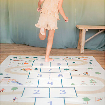 Tapis de Jeux Réversible TILOO - Hopscotch