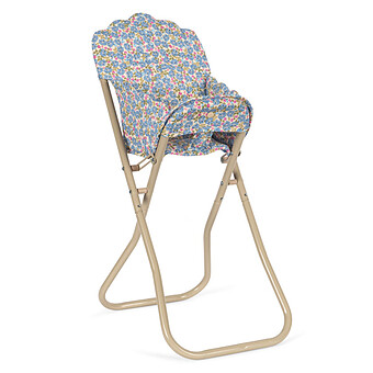 Chaise Haute pour Poupée - Fleur Rosier