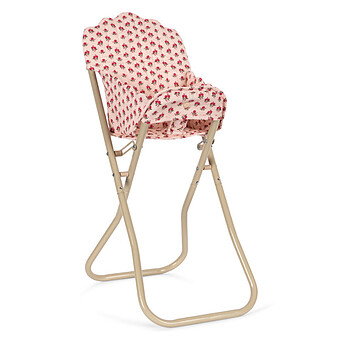 Chaise Haute pour Poupée - Rosie Rose