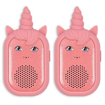 Lot de 2 Talkie-walkie Licorne - Sparkling Pink