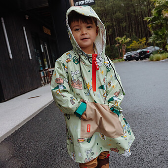 Poncho de Pluie Moutain Ride - 2/3 Ans