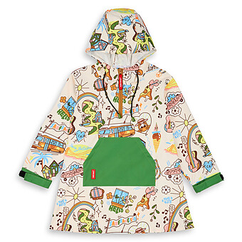 Poncho de Pluie San Francisco - 4/6 Ans 