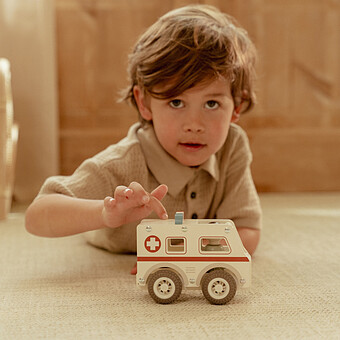 Ambulance en Bois