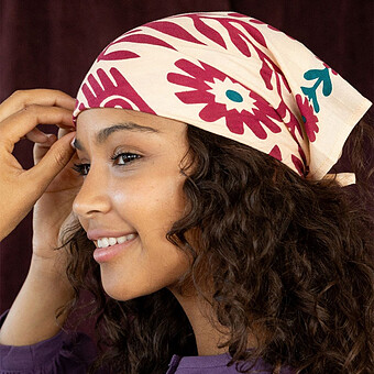 Small Foulard Manika Rita - Macadamia