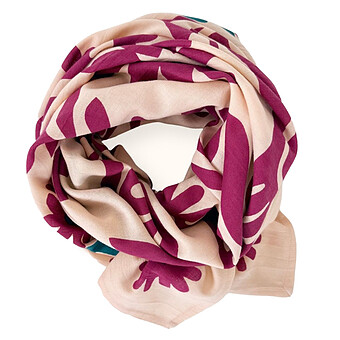Big Foulard Latika Rita - Macadamia