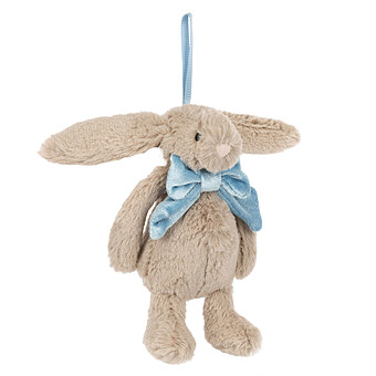 Bashful Beige Bunny Decoration 