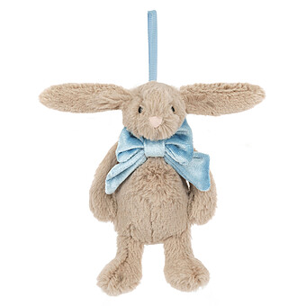 Bashful Beige Bunny Decoration 