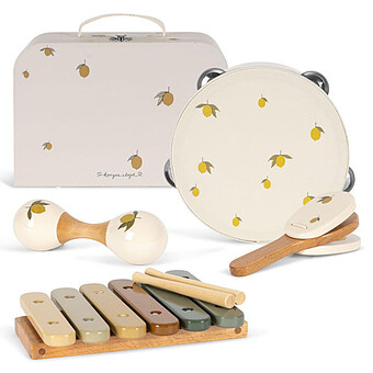Set de Musique avec Valise - Lemon