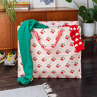 Sac de Rangement Jumbo - Cerise
