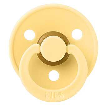 Sucette Ronde Colour Pale Butter - 6/18 Mois