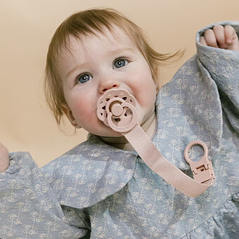 Attache Sucette Loop - Blush