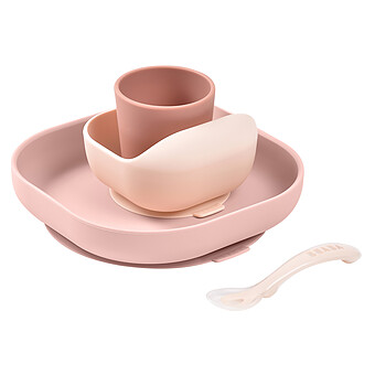 Set de Vaisselle 4 Pièces - Barbe à Papa