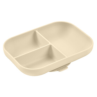 Assiette Compartimentée avec Ventouse - Clay