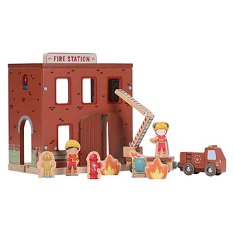 Caserne de Pompiers en Bois