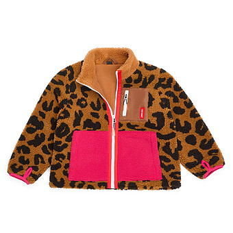 Veste Polaire Léopard - 7/9 Ans