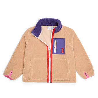 Veste Polaire Plum Beige - 2/3 Ans