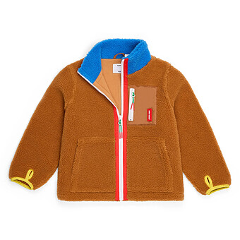Veste Polaire Blue Camel - 7/9 Ans