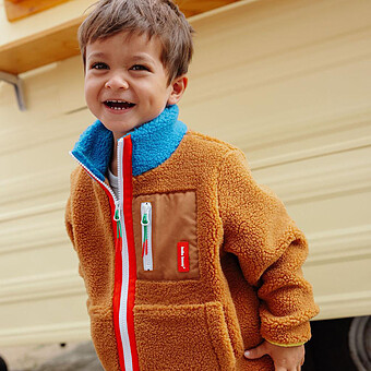 Veste Polaire Blue Camel - 7/9 Ans