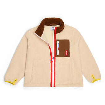 Veste Polaire Creamy Choco - 7/9 Ans