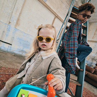 Lunettes de Soleil Kids #C Chapters  9/36 Mois - Sweet Honey