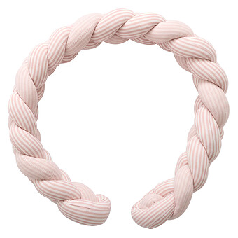 Tresse Décorative Ouatinée Multi-usages - Rayé Vieux Rose
