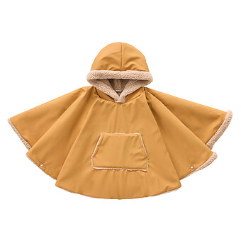 Poncho de Voyage Camel Sherpa Ourson - 1/2 Ans