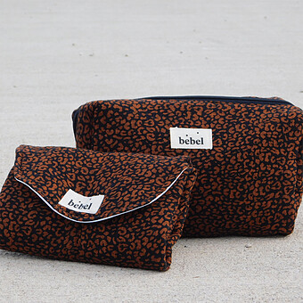 Matelas à Langer - Léopard Noir