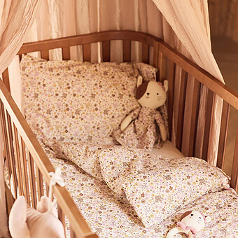 Drap Housse Berceau et Cododo Jersey Flower Fairies - 40-50 x 80-90 cm