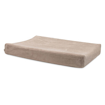 Housse Matelas à Langer Cloudy Rib - Milky Coffee