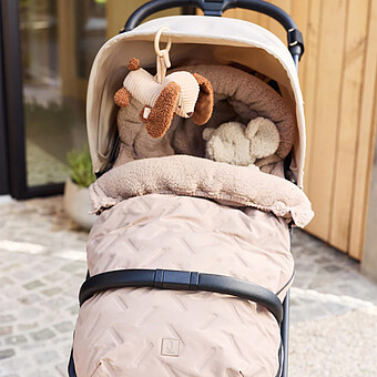 Chancelière Buggy / Stroller Embossed - Milky Coffee