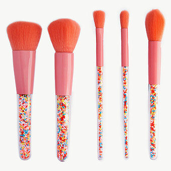 Lot de 5 Pinceaux de Maquillage Sprinkle