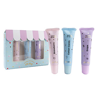 Lot de 3 Lipgloss