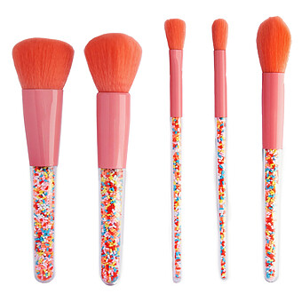 Lot de 5 Pinceaux de Maquillage Sprinkle