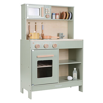 Cuisine en Bois - Vert