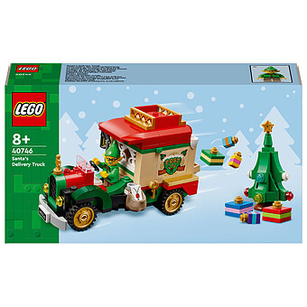 LEGO Icons 40746 Le Camion de Livraison du Père Noël