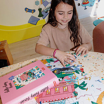 Puzzle Hello Hossy House