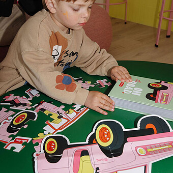 Puzzle On The Road