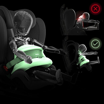Siège Auto Pallas G3 Plus i-Size Groupe 1/2/3 - Moon Black
