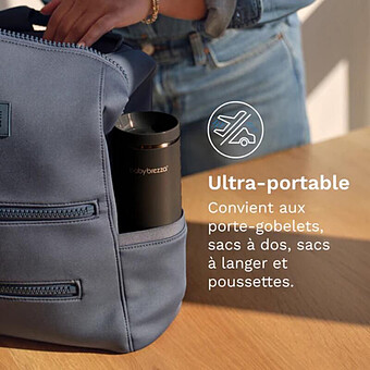 Chauffe-biberon Super Fast Portable Bottle Warmer - Noir