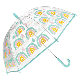 Parapluie Transparent - Rainbow