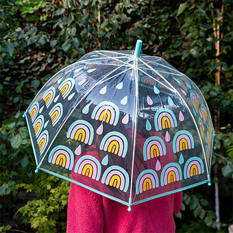 Parapluie Transparent - Rainbow