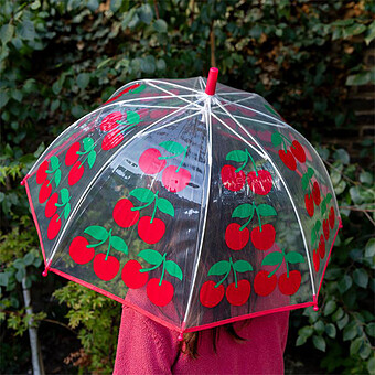 Parapluie Transparent - Cherry
