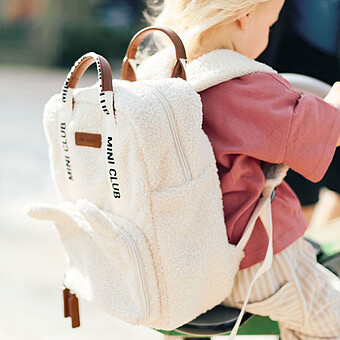 Sac à Dos Mini Club Signature Teddy - Off White