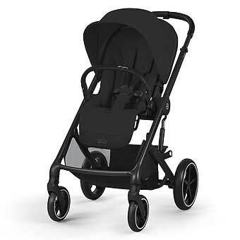 Poussette Trio Balios S Cadre Noir - Siège Auto Cloud G Plus i-Size - Nacelle S - Moon Black