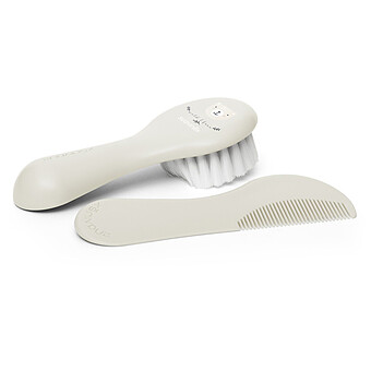 Brosse et Peigne Birdies - Beige