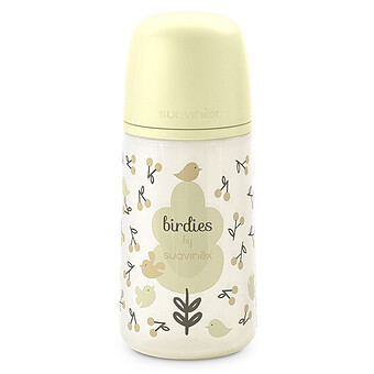 Biberon Tétine Symétrique SX Pro Birdies Beige - 270 ml