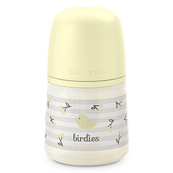 Biberon Tétine Symétrique SX Pro Birdies Beige - 150 ml