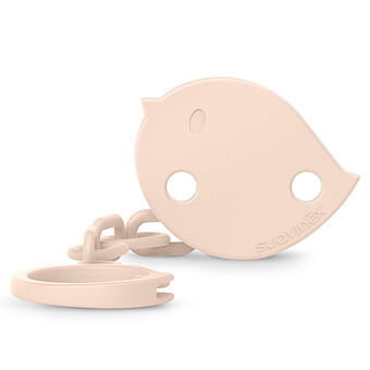 Attache Sucette Chaîne Birdies - Rose