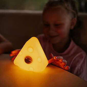 Veilleuse LED - Fromage avec Souris